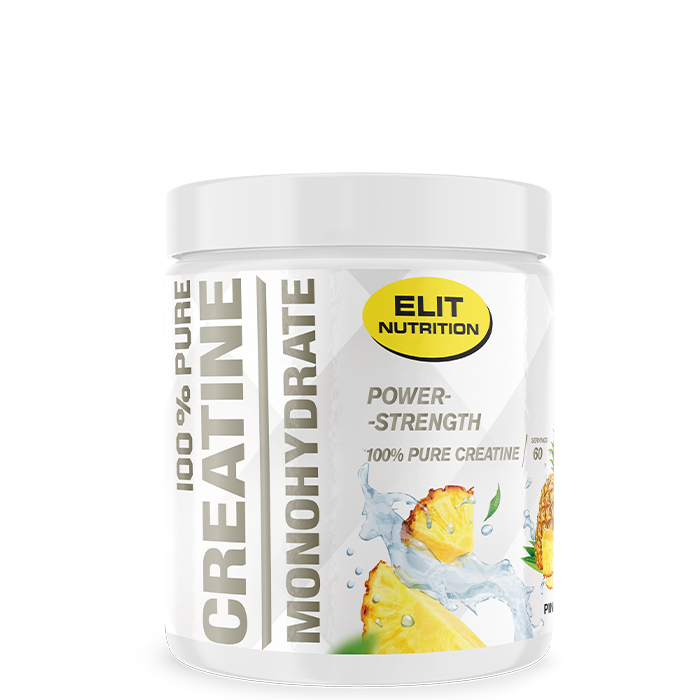 Elit 100 % Pure Creatine Monohydrate, 300 g, Pineapple