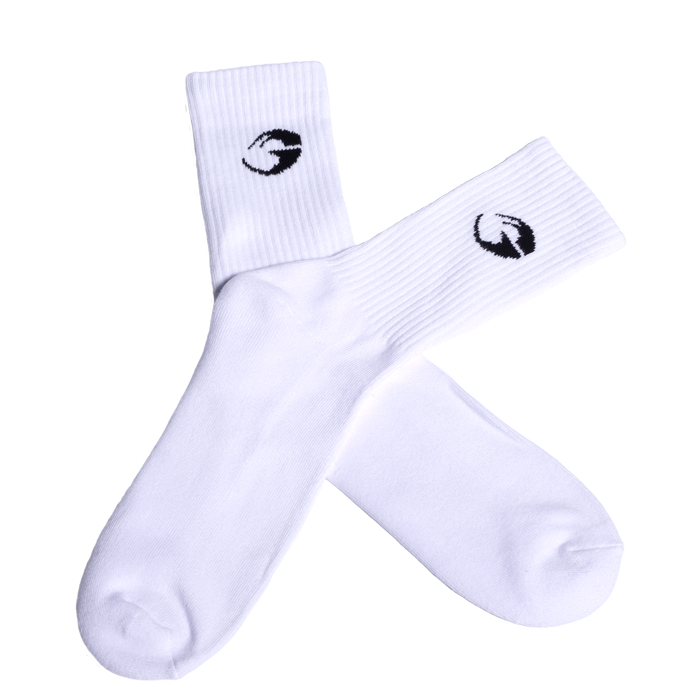 Gasp Crew Socks 1-pack, White
