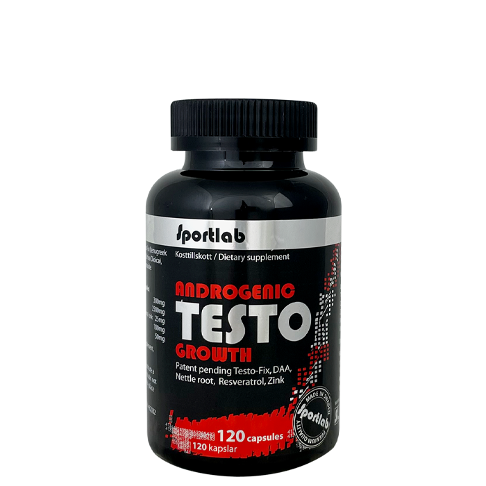 Androgen Testo Growth 120 kapsler billede