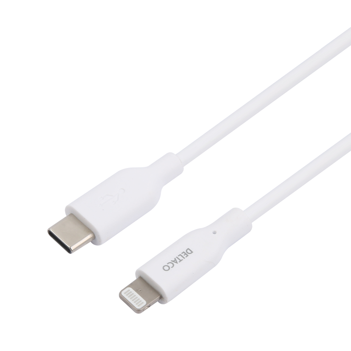 USB-C til Lightning Ladekabel 1 m Hvid