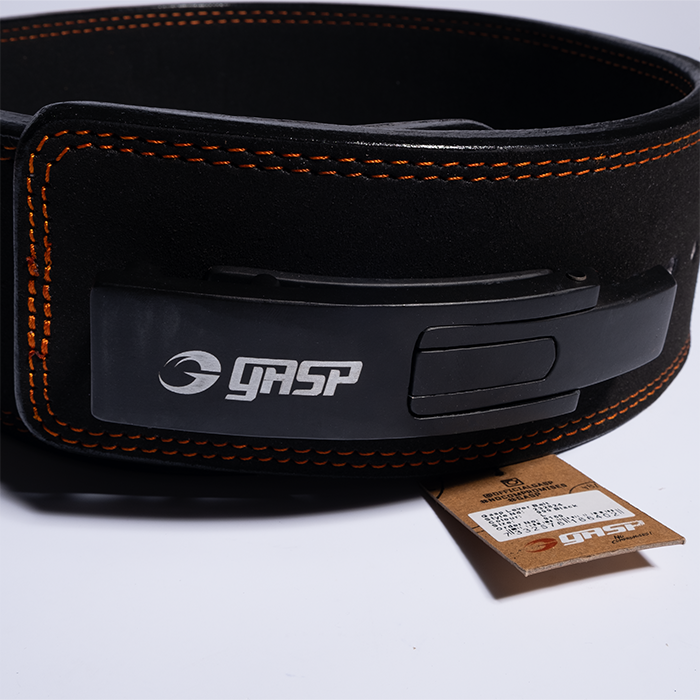 Gasp Lever Belt, Black