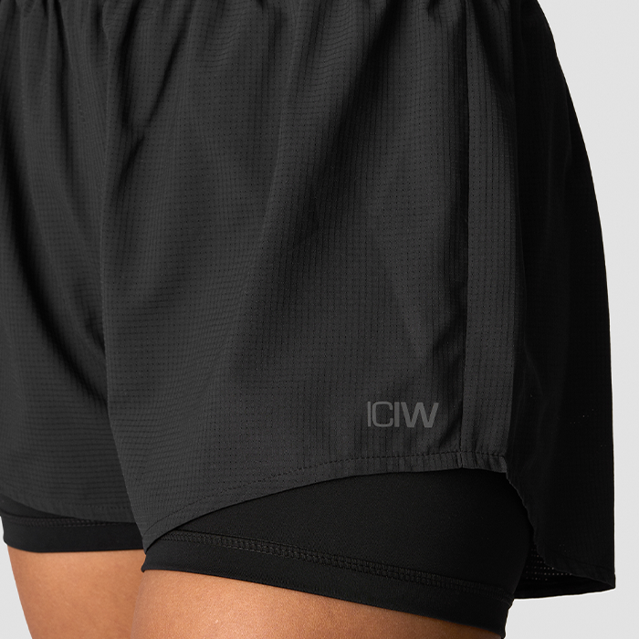 Mirage 2 i 1 Shorts Dame Sort
