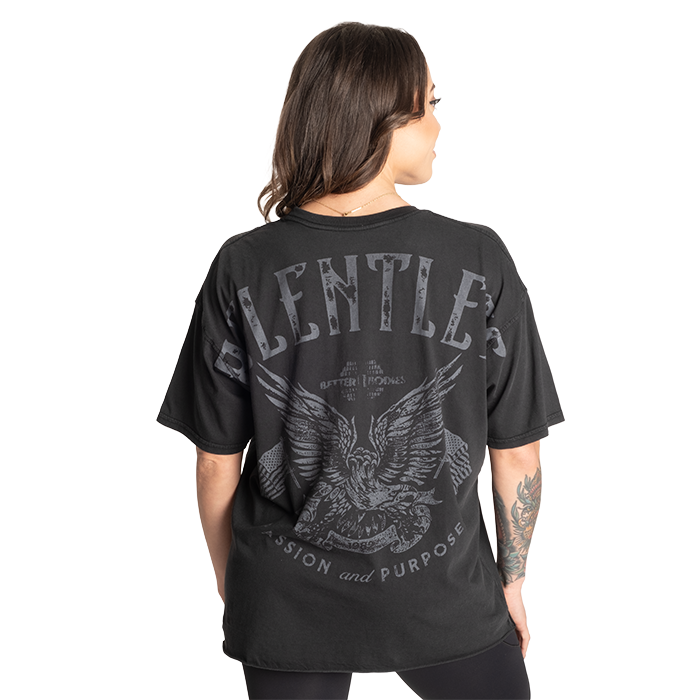 Relentless Oversize T-shirt Sort