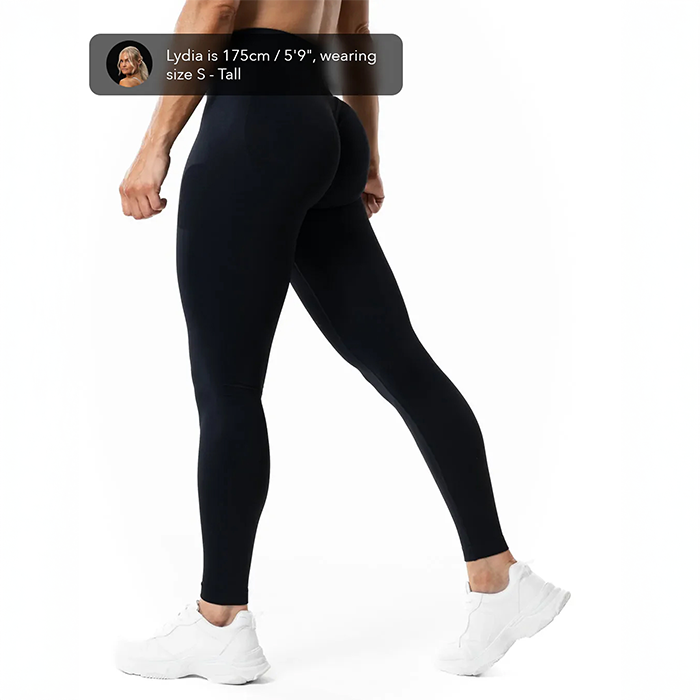 Aura Seamless Scrunch Tights Tall Sort