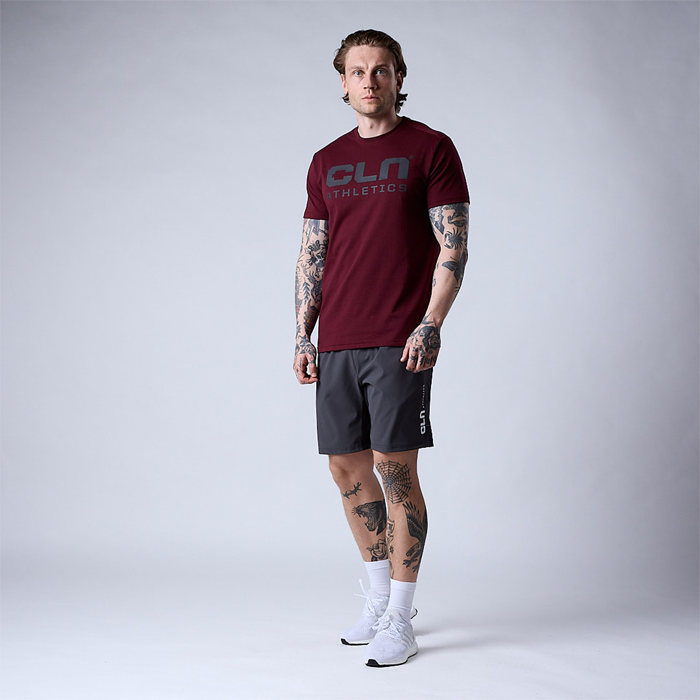 Promo T-shirt, Dark Red