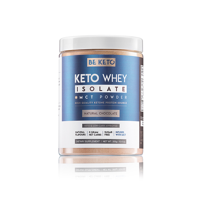BeKeto KETO Whey + MCT, Chocolate, 300 g