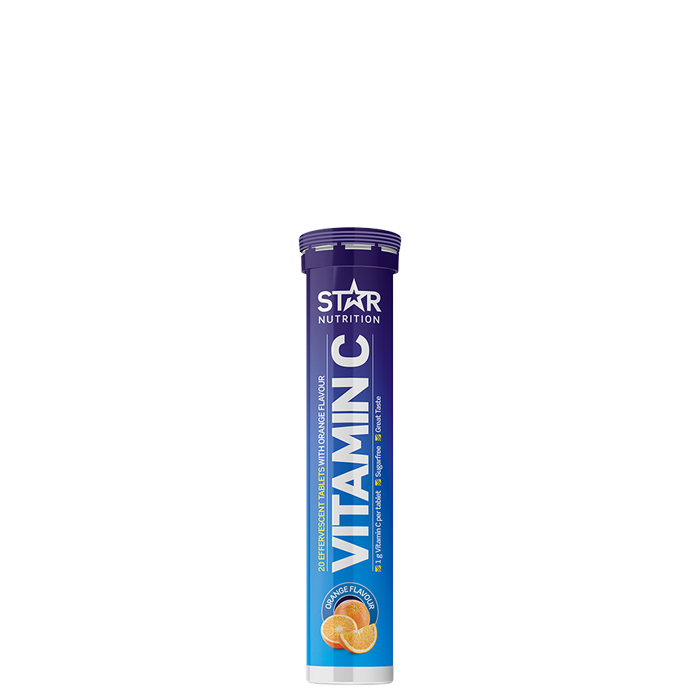 Vitamin-C 20 brusetabletter Appelsin