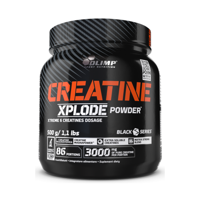 Creatine Xplode Kreatinblanding 500 g orange