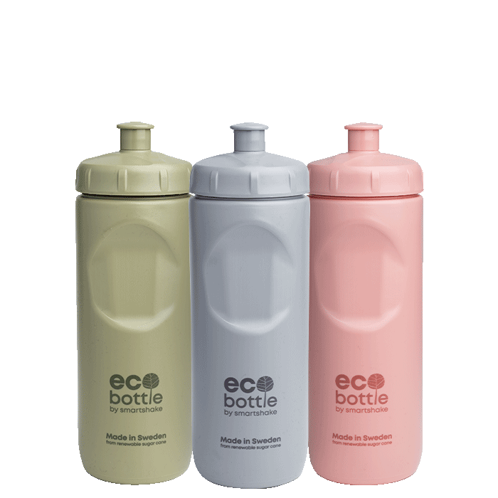 SmartShake - EcoBottle Squeeze Burnt Pink 500 ml