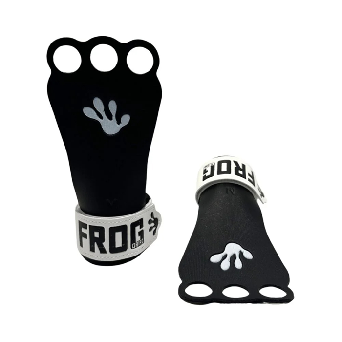 Frog Grips Base HD Tr&aelig;ningsgreb 2.0 3 Huller Sort Hvid