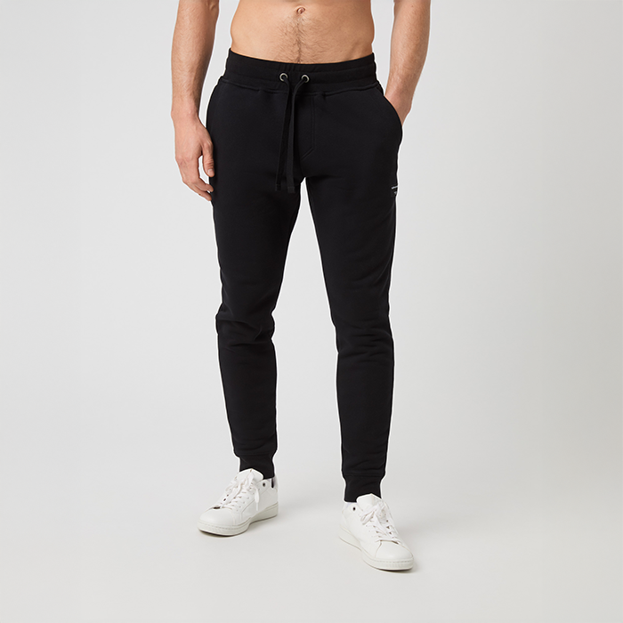 Tapered Sweatpants Bukser Sort