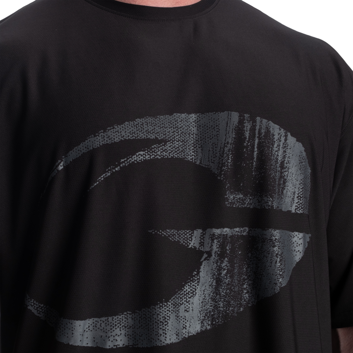 Mesh Iron T-shirt Sort