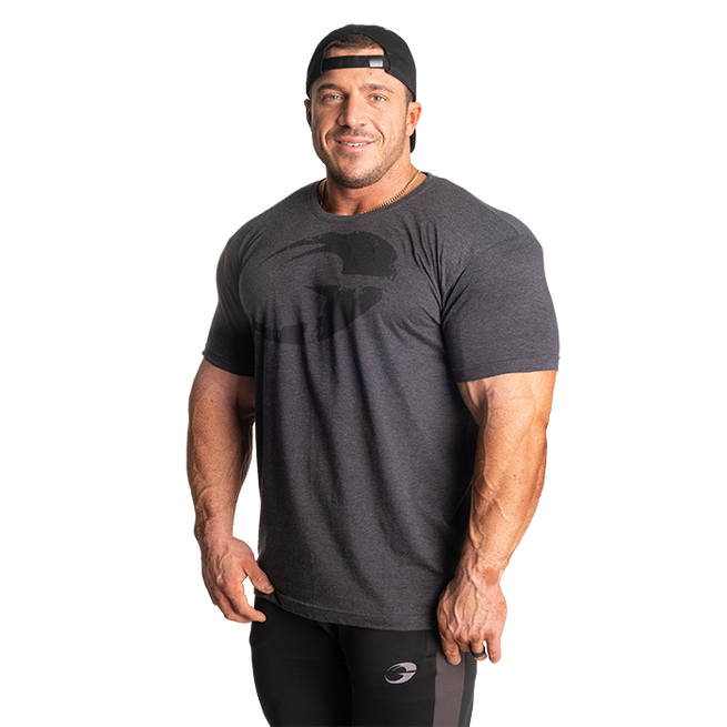 Cadet Tee, Dark Grey Melange