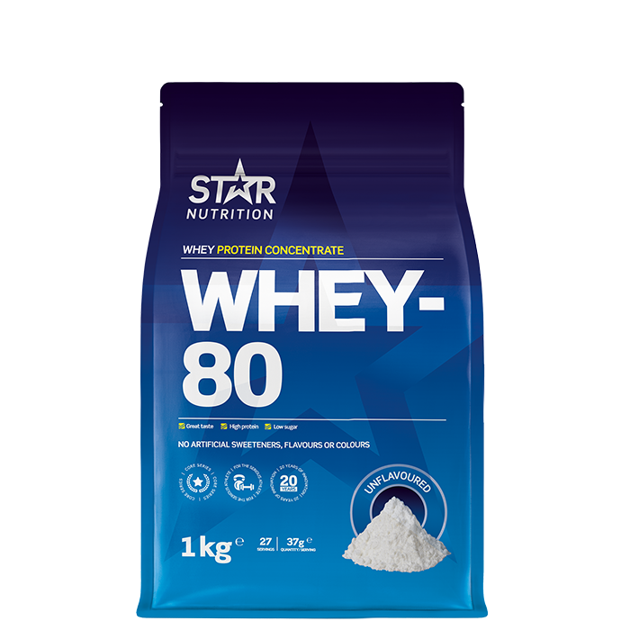 Star Nutrition Whey-80 Naturell 1000g