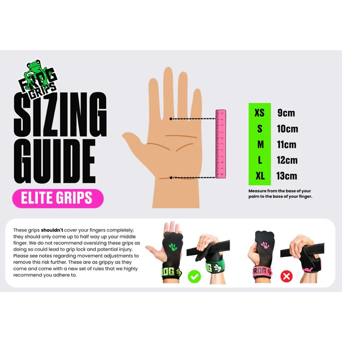 Frog Grips Elite OG Tr&aelig;ningsgreb 4.0 Gr&oslash;n