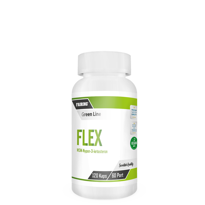 Flex MSM Cissus & Hyben ekstrakt 120 kapsler