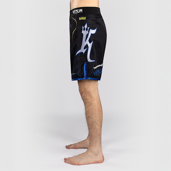 Venum x TEKKEN 8 Fightshorts King Sort Gul