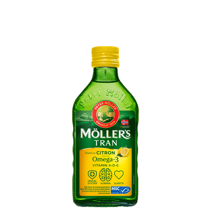 Möller’s Tran torskeleverolie, 250 ml