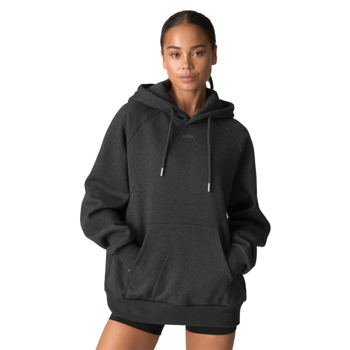 Everyday Hoodie Wmn, Grey Melange