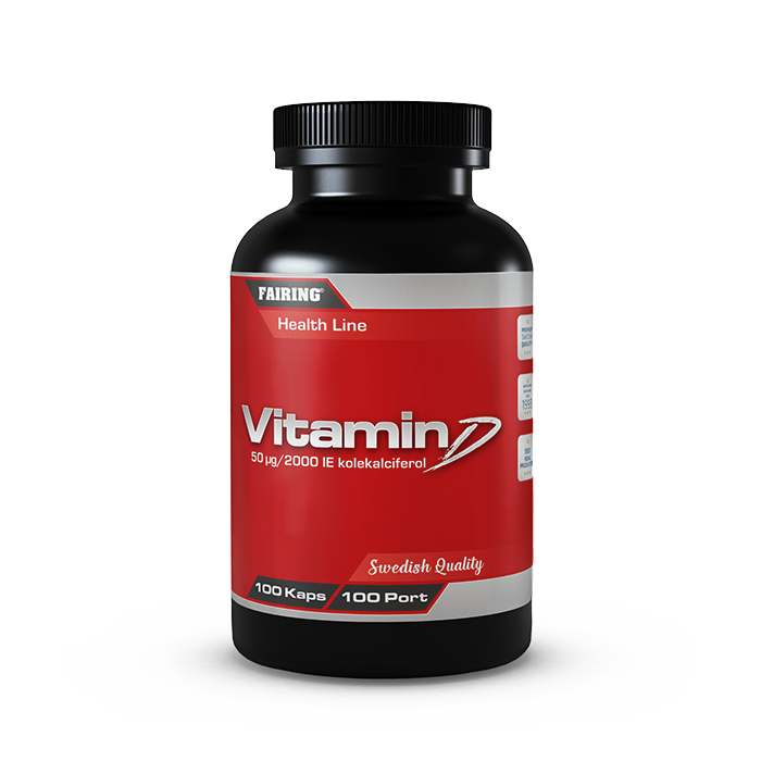 Vitamin D 100 kapsler