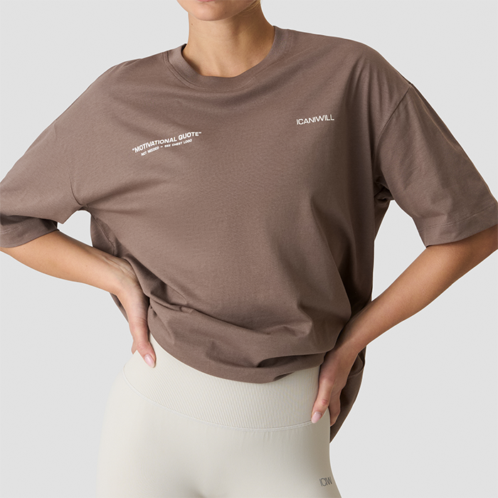 Everyday Oversize T-shirt Gr&aring;