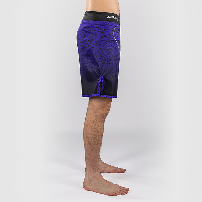 Venum x TEKKEN 8 Fightshorts Kazuya Sort Lilla