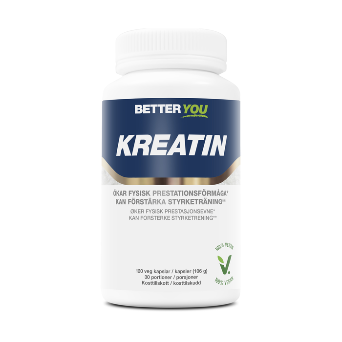 Kreatinkapsler 120 kapsler
