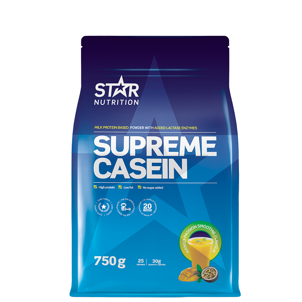 Star Nutrition Supreme Casein Mango-Passion Smoothie Flavour 750g