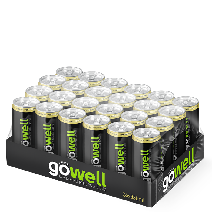 24 x GoWell Functional Drink kasse 33 cl