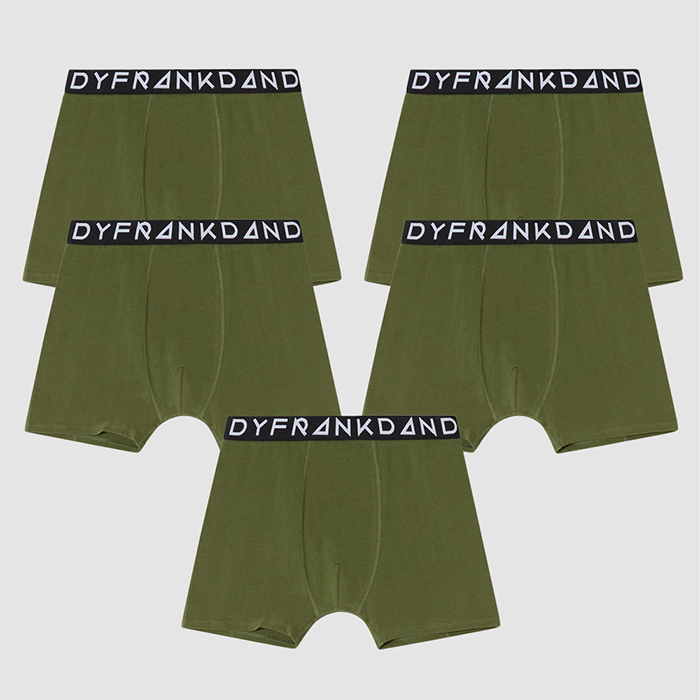 Boxershorts 5 pack Grøn