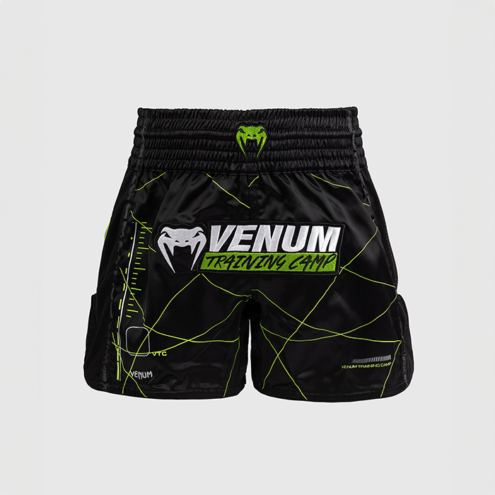Training Camp 4.0 Muay Thai Shorts Sort Grøn