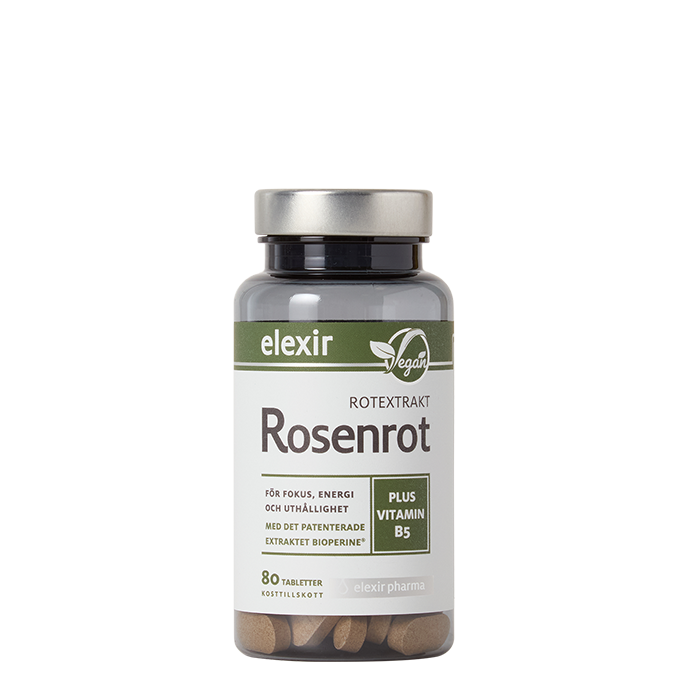 Rosenrod, 80 tabletter