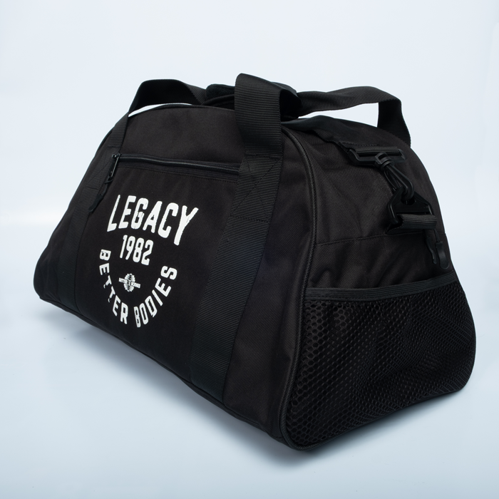 Better Bodies Legacy Gym Bag, One Size, Black