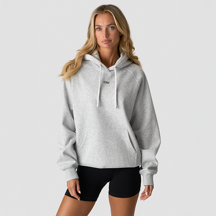 Everyday Hoodie, Light Grey Melange