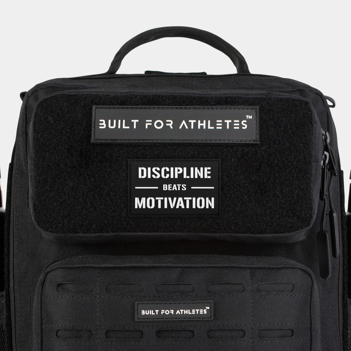 Discipline Beats Motivation Velcrom&aelig;rke