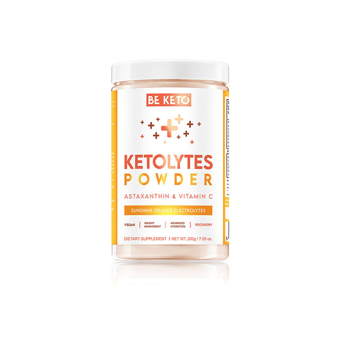 BeKeto - KETO Electrolytes Powder – Sunshine Orange 200g