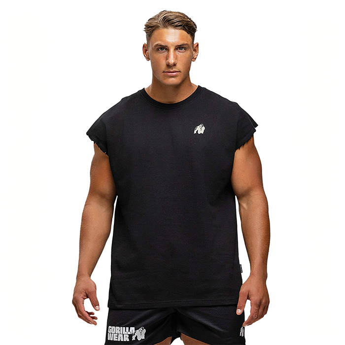 Bouse Cut Off Tanktop Sort