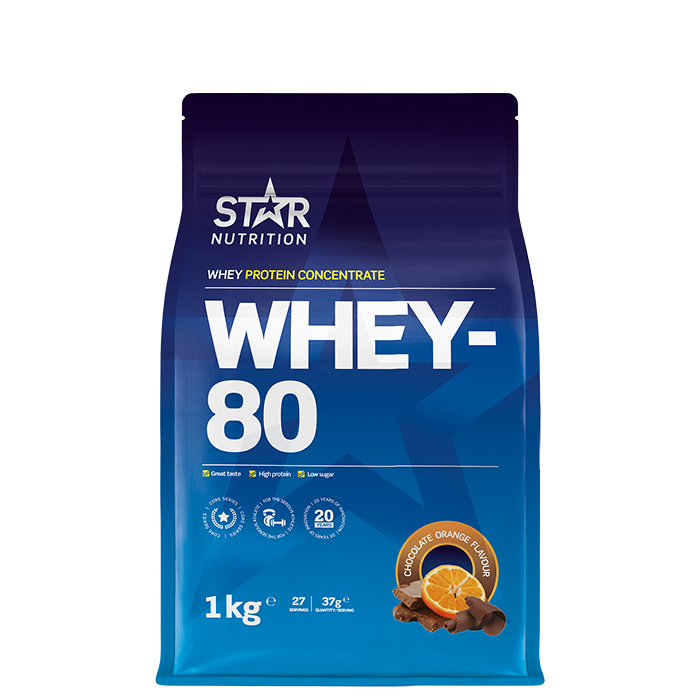 Star Nutrition Whey-80 Chocolate Orange 1000g