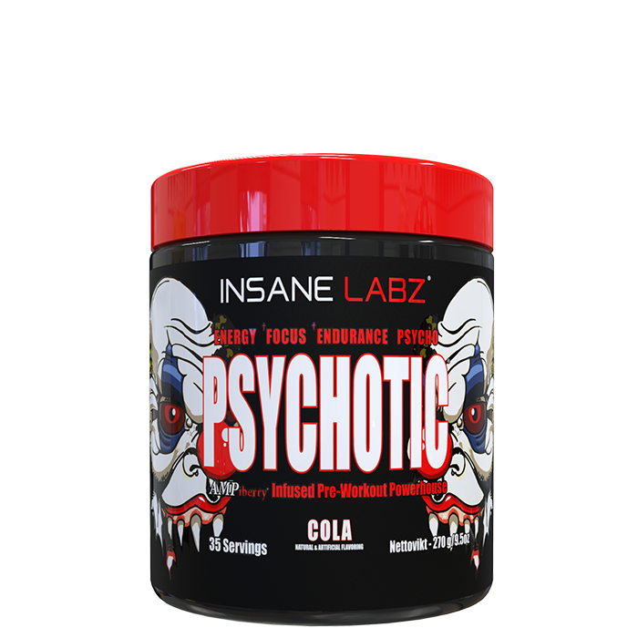 Psychotic Pre-Workout, 259 g, Cola