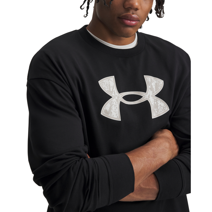 UA M HWT Unstoppable LS Black