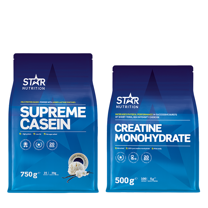 Supreme Casein 750g + Creatine Monohydrate 500g