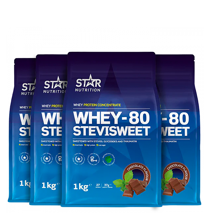 Mix&Match Whey-80 SteviSweet Whey Protein 4 kg