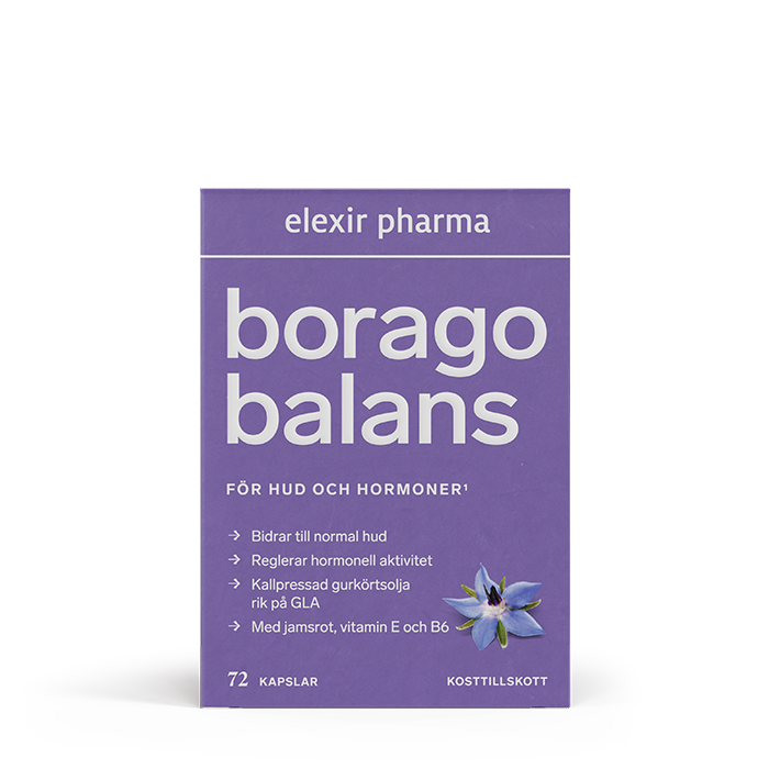 Borago Yamsrod ØKO, 1065 mg, 72 stk.