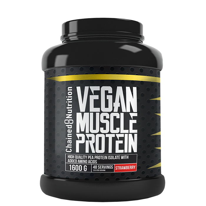 Vegansk muskelprotein 1600 g