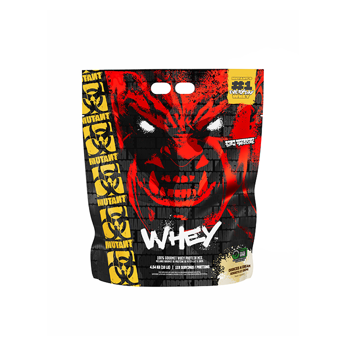 Mutant Whey, Cookies & Cream, 4,5 kg