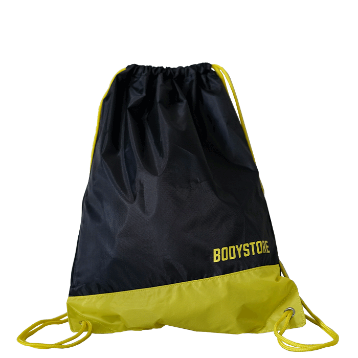 Bodystore Stringbag, Black/Yellow