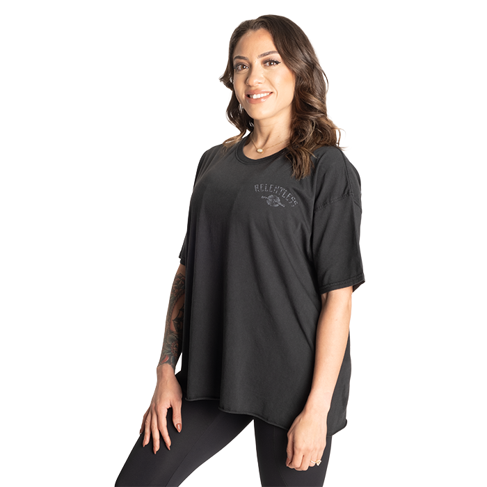 Relentless Oversize T-shirt Sort