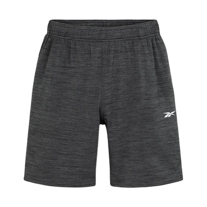 ID Train Strikkede Tr&aelig;ningsshorts Sort Melange