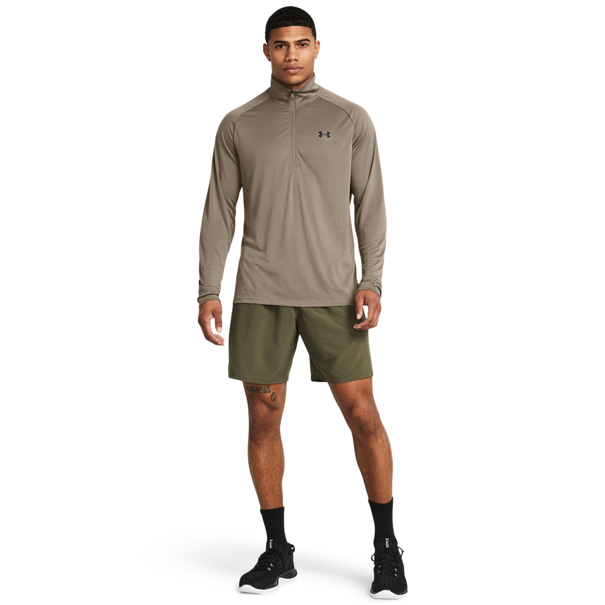 Woven Wdmk Shorts M&oslash;rkegr&oslash;n