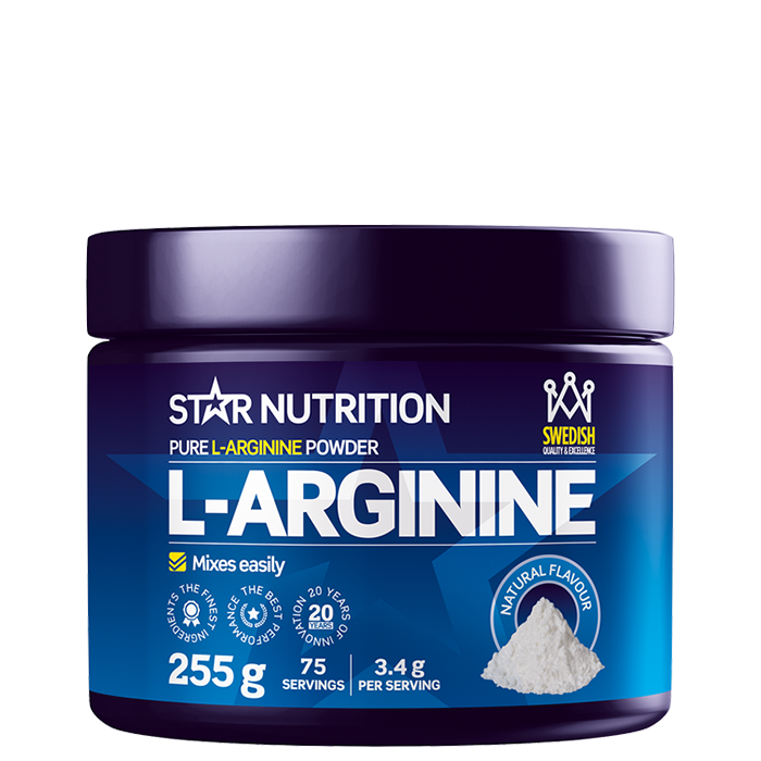 L-arginin pulver 255 g billede